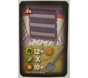 LEGO Orient Expedition Card Hazards - Dragon Fortress Côté Porte (45555)