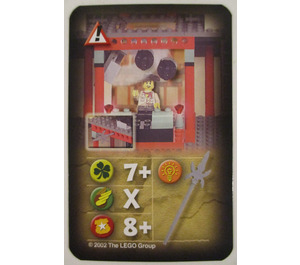 LEGO Orient Expedition Card Hazards - Drachen Fortress Speer Trap (45555)