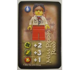 LEGO Orient Expedition Card Heroes - Miss Pippin Reed (China) (45555)