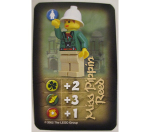 LEGO Orient Expedition Card Heroes - Miss Pippin Reed (India)