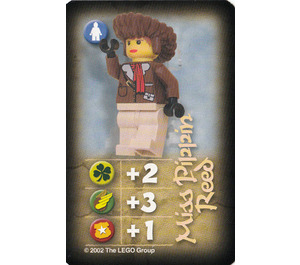 LEGO Orient Expedition Card Heroes - Miss Pippin Reed (Mount Everest)