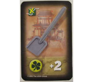 LEGO Orient Expedition Card Items - Shovel (China) (45555)