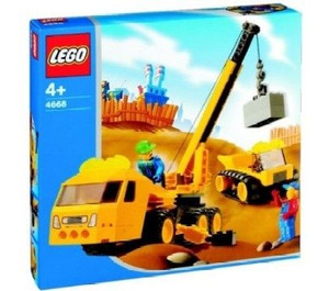 LEGO Outrigger Konstruktion Kran 4668 Packaging