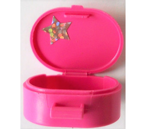 LEGO Oval Case with Handle with Star Sticker (6203)