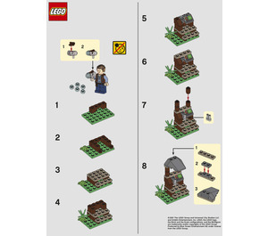 LEGO Owen and lookout post 121802 Instrukce