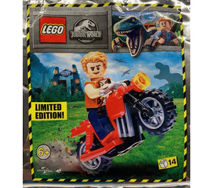 LEGO Owen and red motorbike Set 122114
