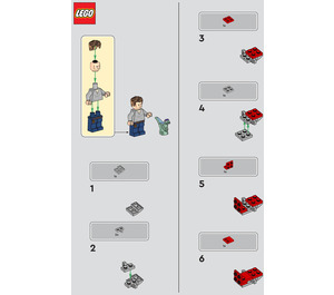 LEGO Owen with Helicopter Set 122403 Instructions