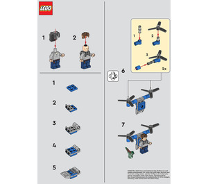 LEGO Owen with Jetpack Set 122328 Instructions