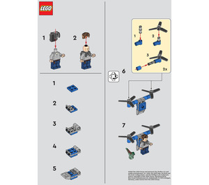 LEGO Owen with Jetpack 122328 Ohjeet