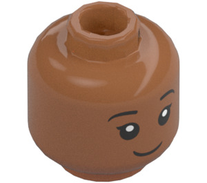 LEGO Padma Patil Huvud (Infälld solid knopp) (3274)