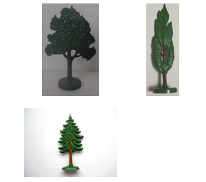 LEGO Painted Trees and Bushes Set 1248-2