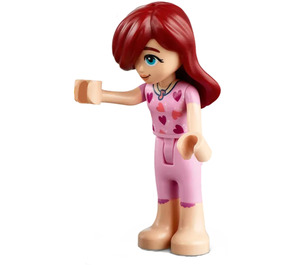 LEGO Paisley (Bright Pink Shirt mit Coral/Dark Pink Herzen) Minifigur