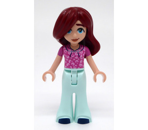 LEGO Paisley (Rosa Skjorte med Bright Rosa Spots) Minifigur