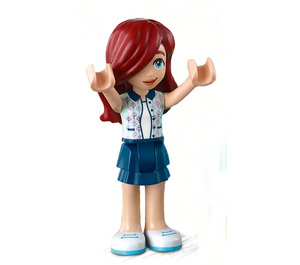 LEGO Paisley with Branches Top and Dark Blue Skirt Minifigure