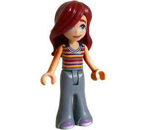 LEGO Paisley med Stripey Top Minifigur