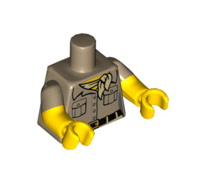 LEGO Paleontologist Minifig Torso (973 / 16360)