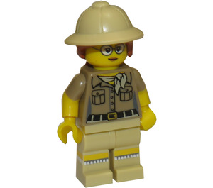 LEGO Paleontologist minifiguur