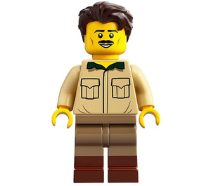 LEGO Paleontologist Minifigurine