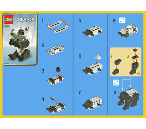 LEGO Panda Set 30026 Instructions