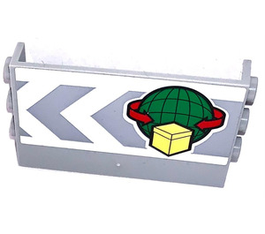 LEGO Panel 1 x 6 x 3 with Side Studs with Cargo Logo Sticker (98280)