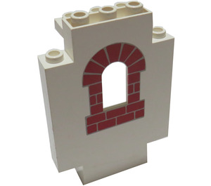 LEGO Paneel 2 x 5 x 6 mit Fenster mit Stein Fenster (4444)