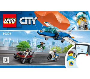 LEGO Parachute Arrest 60208 Ohjeet