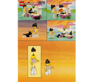 LEGO Paradisa Barbeque Set 2870 Instructions