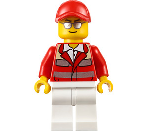 LEGO Paramedic Male Minifigur