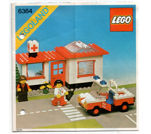 LEGO Paramedic Unit 6364 Instructies