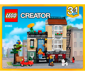 LEGO Park Street Townhouse Set 31065 Instructions