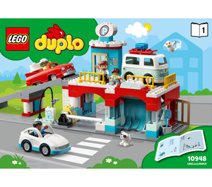 LEGO Parking Garage and Car Wash 10948 Instruktioner