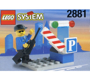 LEGO Parking Gate Attendant 2881