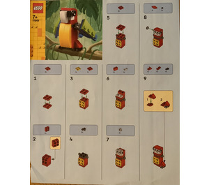 LEGO Parrot Set 11949 Instructions