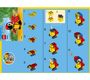 LEGO Parrot 30472 Instructies