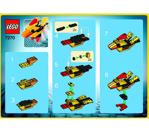 LEGO Parrot 7270 Instructions