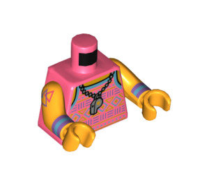 LEGO Party Llama Minifig Torso (973 / 76382)