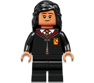 LEGO Parvati Patil с Черно Gryffindor Суичър с качулка Минифигурка