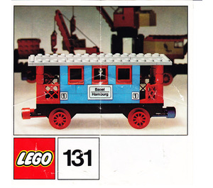 LEGO Passenger Coach Set 131 Instructions