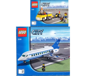 LEGO Passenger Avion 3181-1 Instructions