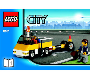 LEGO Passenger Avion (ANA) 3181-2 Instructions