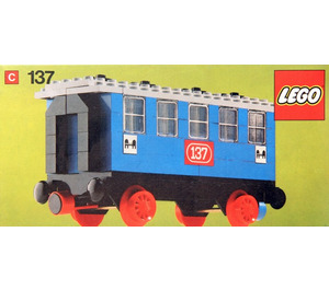 LEGO Passenger Sleeping Car Set 137-2