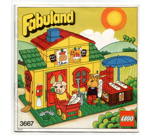 LEGO Pat und Freddy's Shop 3667 Instructions