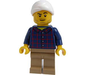 LEGO Patient med Hode Bandage Minifigur