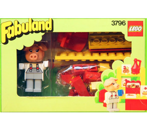 LEGO Patricia Piglet at her Bakery 3796