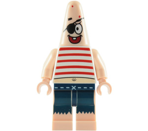 LEGO Patrick Ster Piraat Minifiguur