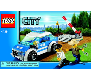 LEGO Patrol Auto 4436 Instructions