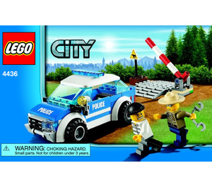 LEGO Patrol Car 4436 Instrukce