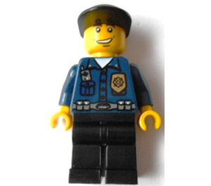 LEGO Patrolman jossa Golden Merkki Minihahmo