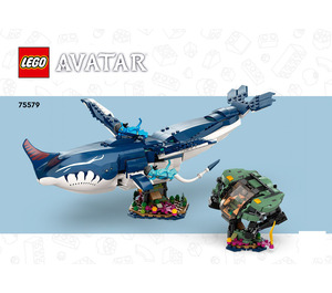 LEGO Payakan the Tulkun & Crabsuit Set 75579 Instructions