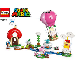 LEGO Peach's Garden Balloon Ride Set 71419 Instructions